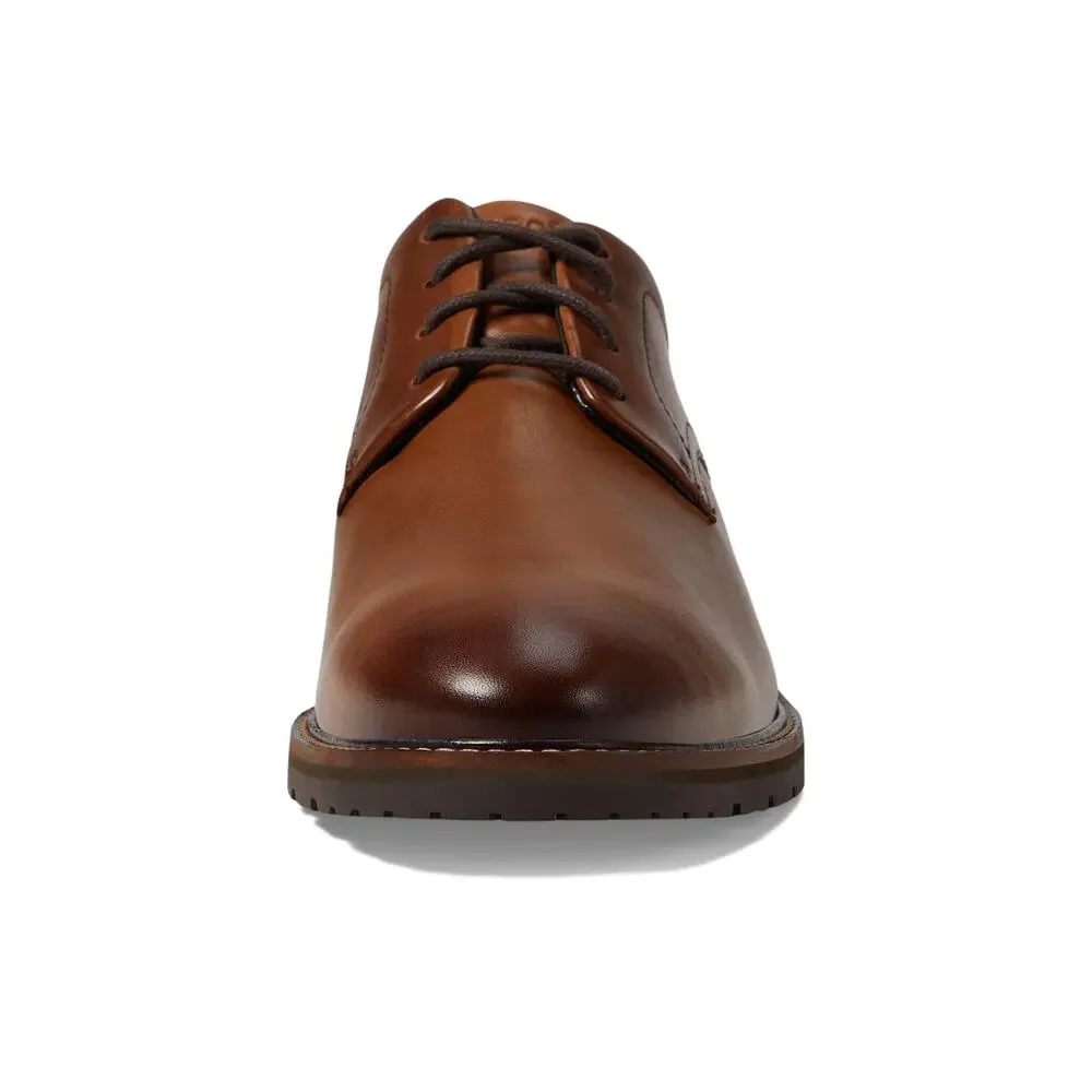 ROCKPORT MENS CEDRIC DARK NATURAL LEATHER 11 MEDIUM